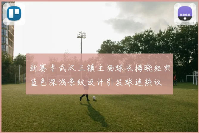 新赛季武汉三镇主场球衣揭晓经典蓝色深浅条纹设计引发球迷热议